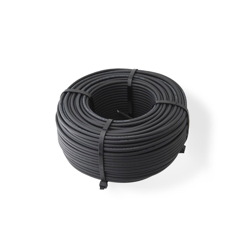 DC-kabel 4mm svart - 100 meter rulle (Athilex)